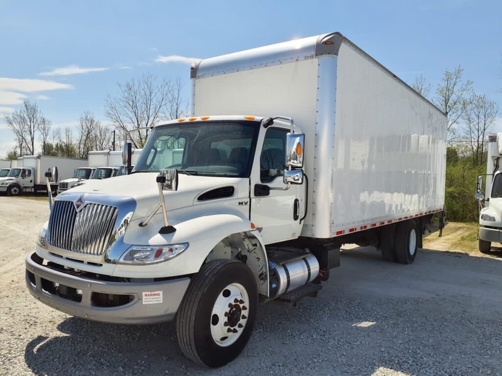 2023 International MV 9 ft Box Truck