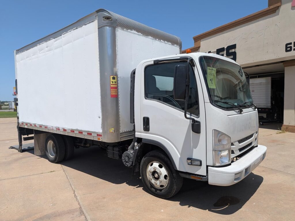 2019 Isuzu NPR 14 ft Box Truck