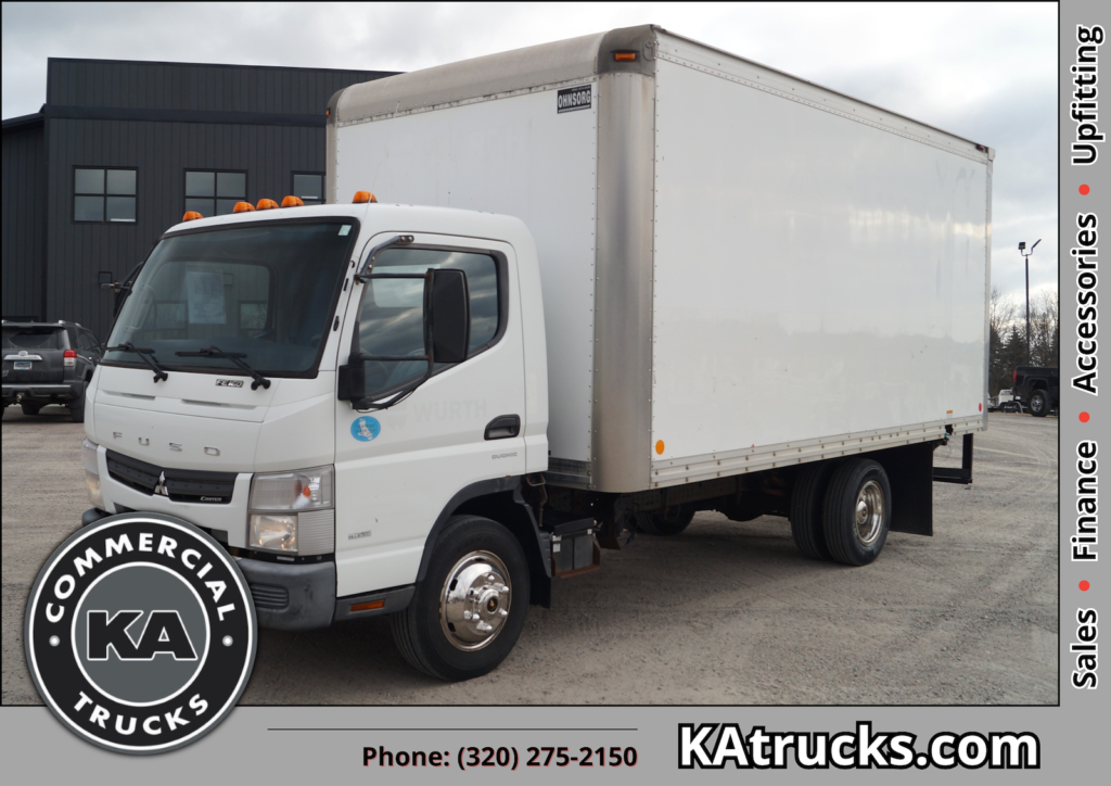 2012 Mitsubishi Fuso FE160 16 ft Box Truck