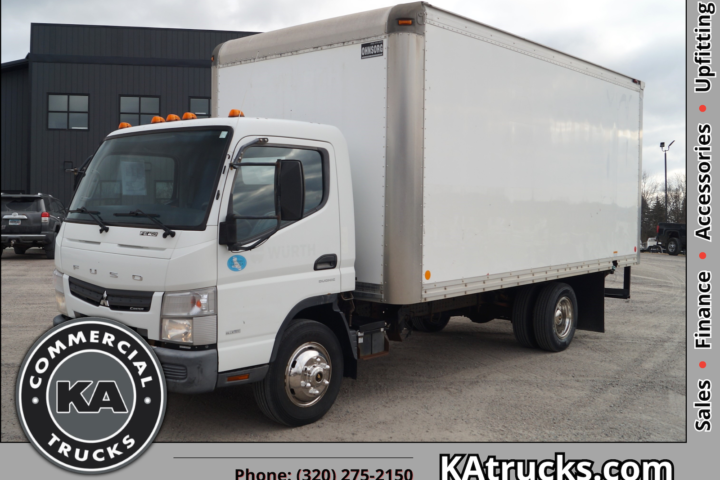 2012 Mitsubishi Fuso FE160 16 ft Box Truck
