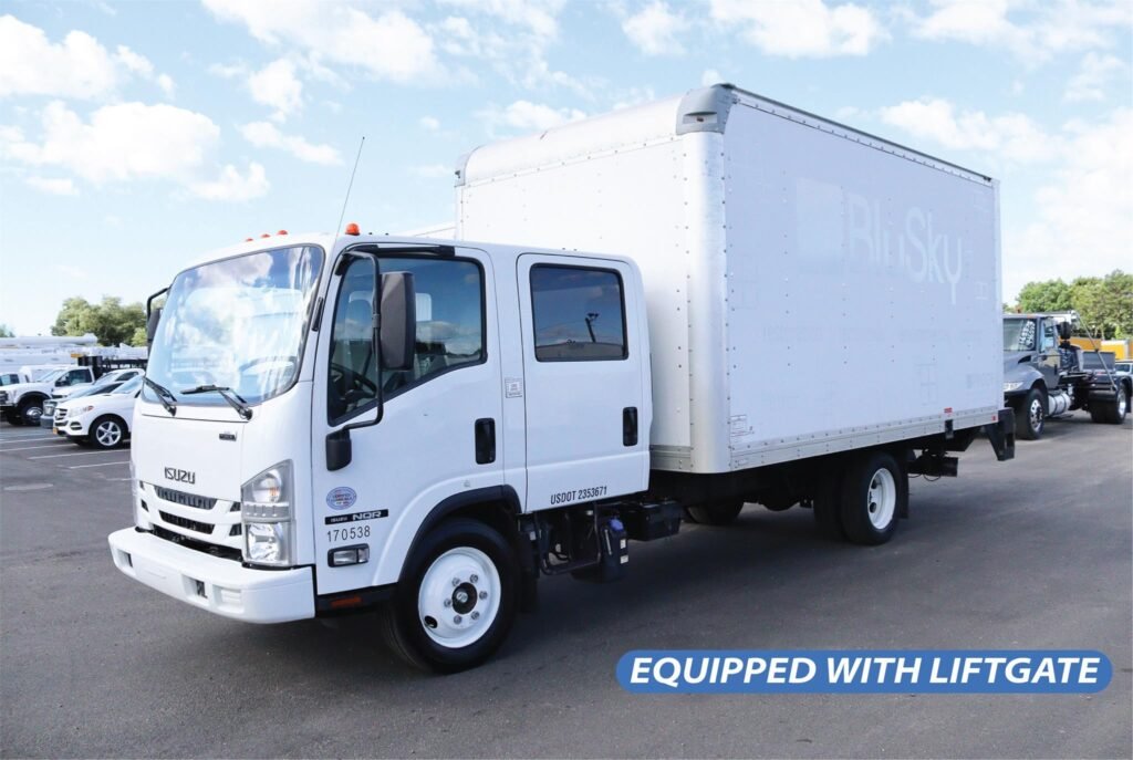 2017 Isuzu NQR 16 ft Box Truck – 92,983 mi