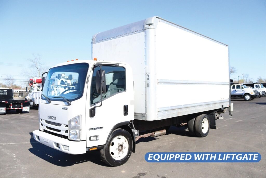 2017 Isuzu NPR HD Box Truck