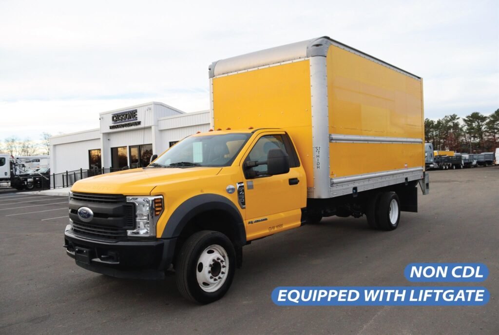 2018 Ford F450 XL 16 ft Box Truck – 109,591 mi